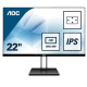 AOC 22V2Q 21.5 inch Full HD Borderless FlickerFree IPS Monitor